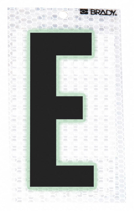 M4988 Ultra Reflective Letter E PK10