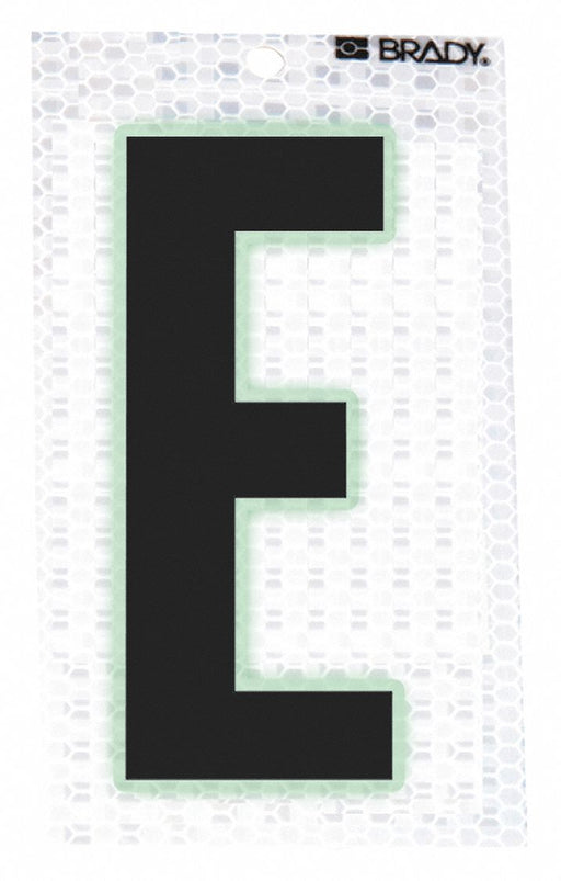 M4988 Ultra Reflective Letter E PK10