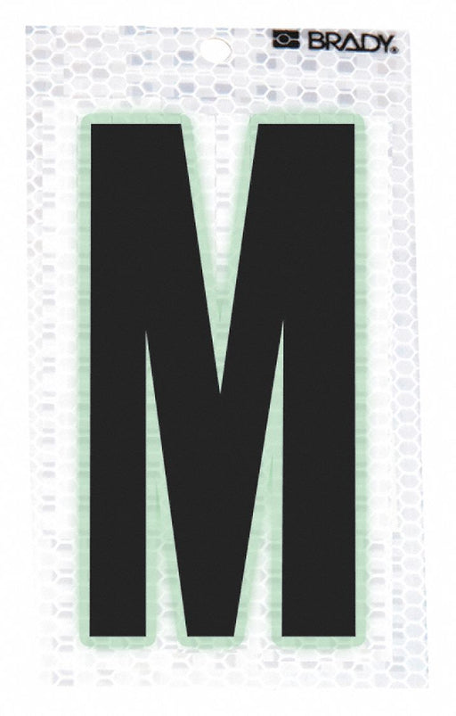 M4988 Ultra Reflective Letter M PK10
