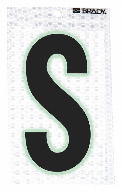 M4988 Letter Label Character S PK10