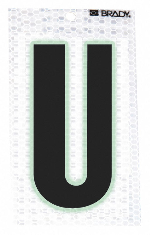 M4988 Ultra Reflective Letter U PK10