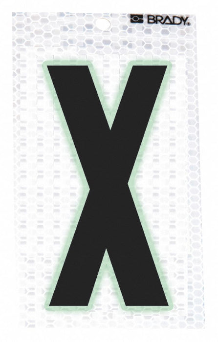 M4988 Ultra Reflective Letter X PK10