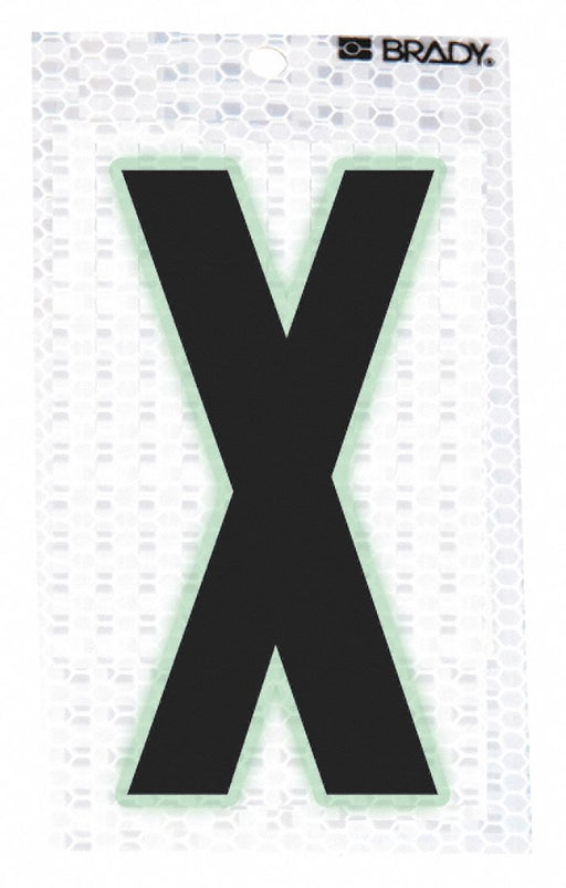 M4988 Ultra Reflective Letter X PK10