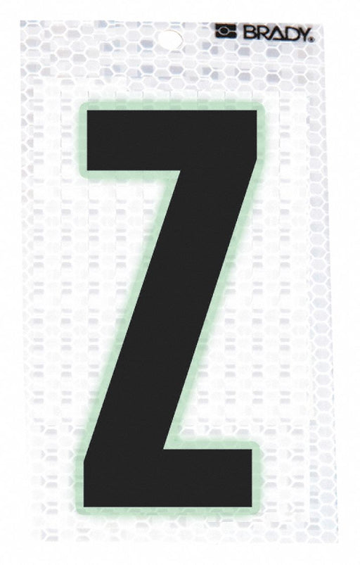 M4988 Ultra Reflective Letter Z PK10
