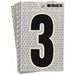K8930 NumberLabel 6inH 3inW PK10