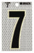 K8929 NumberLabel 3-1/2inH 2-1/2inW PK10