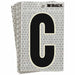 M4989 Ultra Reflective Letter C PK10