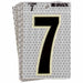 K8930 Ultra Reflective Numbers 7 6 in H PK10