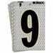 K8930 Ultra Reflective Numbers 9 6 in H PK10