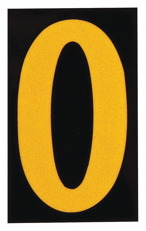 Reflective Numbers And Letters O PK25