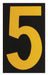 Reflective Numbers And Letters 5 PK25