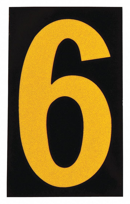 Reflective Numbers And Letters 6 PK25
