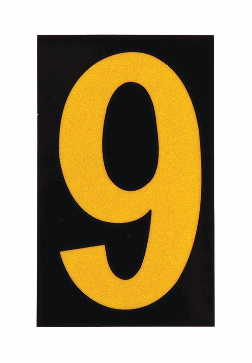 Reflective Numbers And Letters 9 PK25