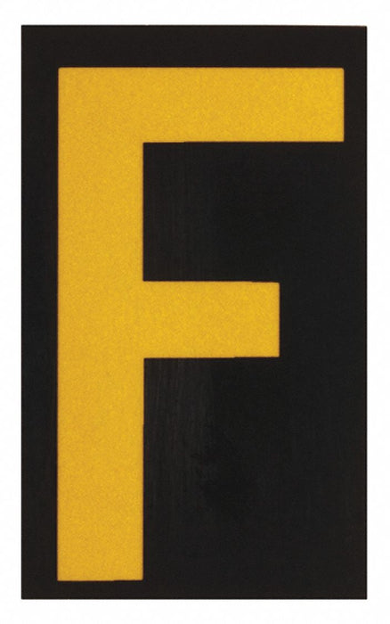 Reflective Numbers And Letters F PK25