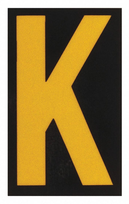 Reflective Numbers And Letters K PK25