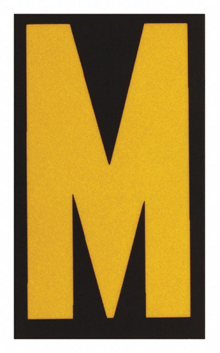 Reflective Numbers And Letters M PK25