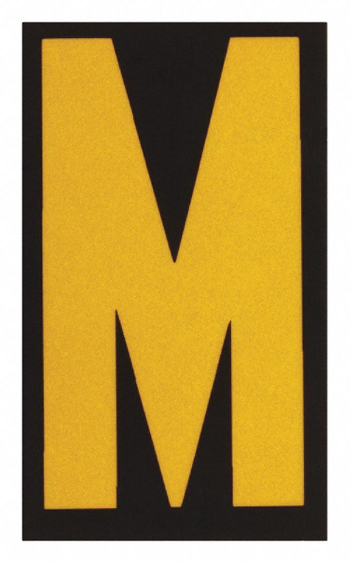 Reflective Numbers And Letters M PK25