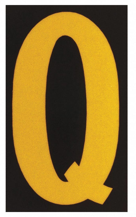 Reflective Numbers And Letters Q PK25