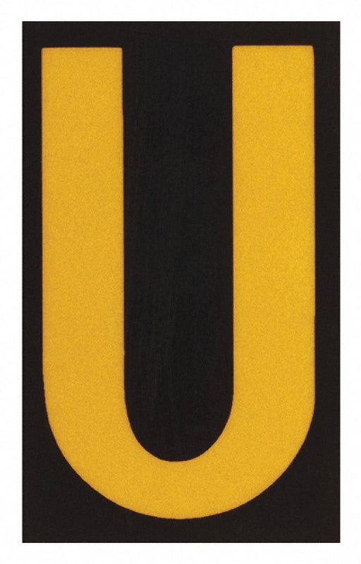 Reflective Numbers And Letters U PK25