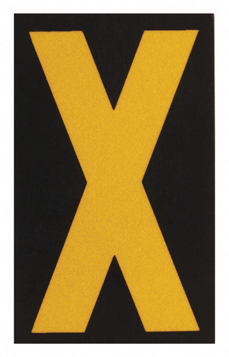 Reflective Numbers And Letters X PK25