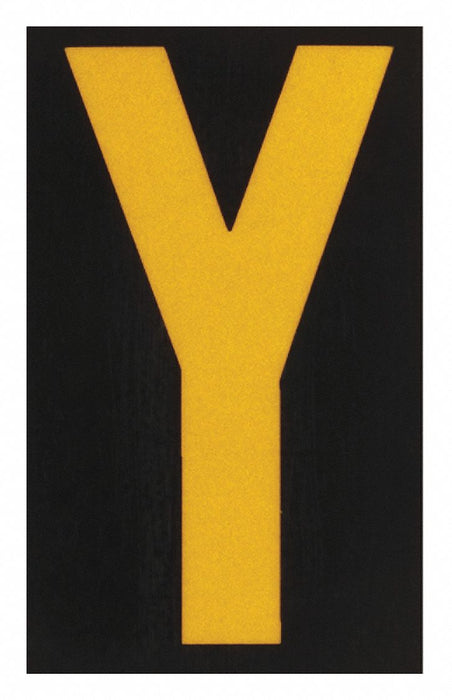 Reflective Numbers And Letters Y PK25