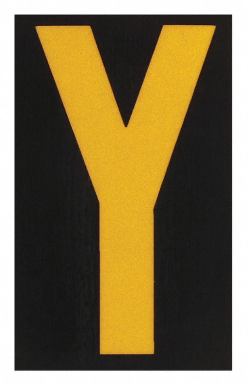 Reflective Numbers And Letters Y PK25