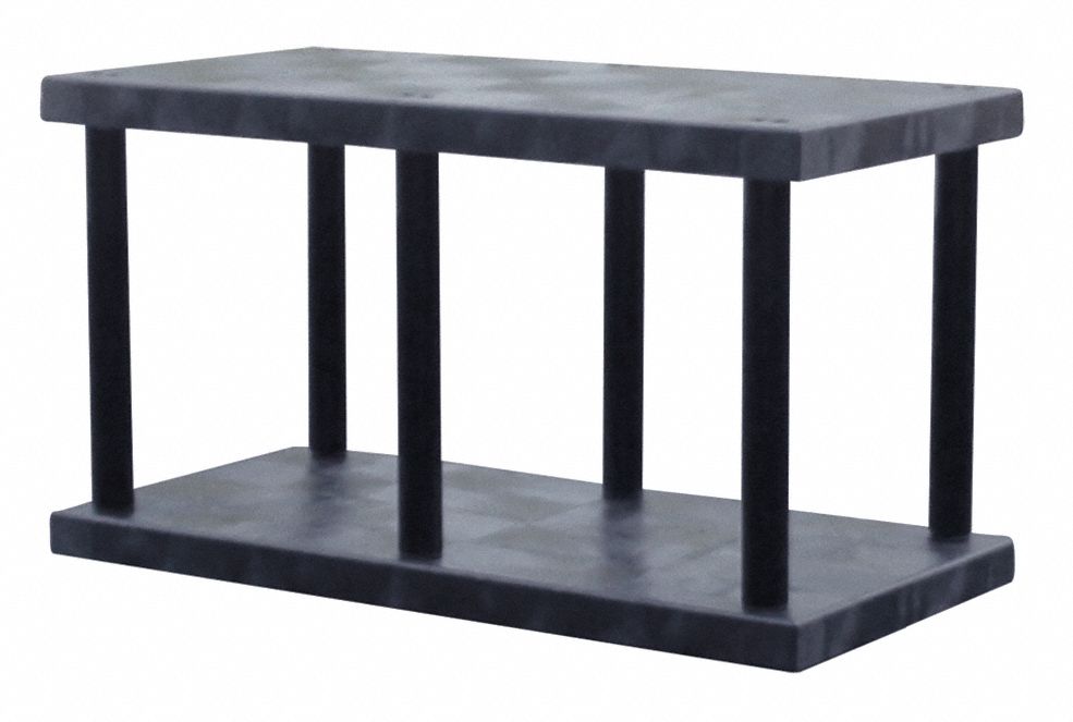 Plstc Shelf 24inx27inx48inShlfLdCp 425lb
