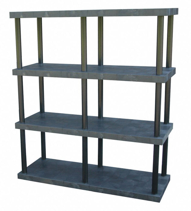 Plstc Shelf 24inx75inx66inShlfLdCp 600lb