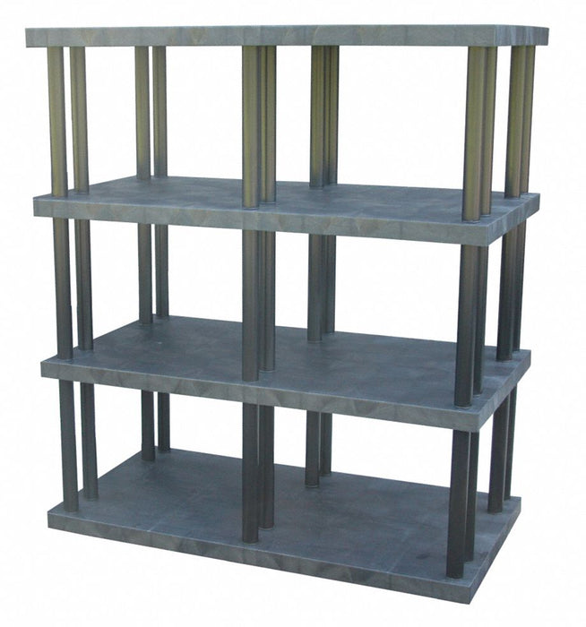 Plstc Shelf 36inx75inx66inShlfLdCp 895lb