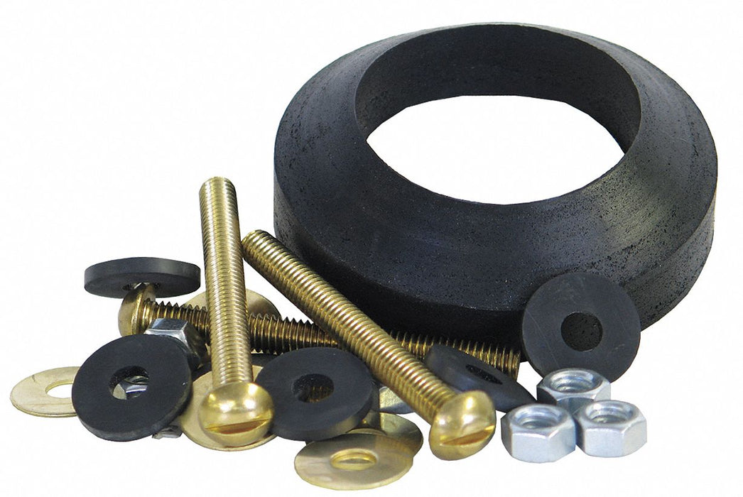 Tank to Bowl Kit Brass Rubber