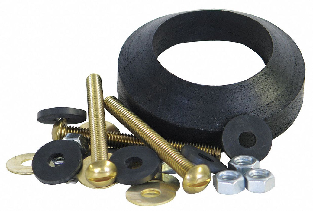 Tank to Bowl Kit Brass Rubber