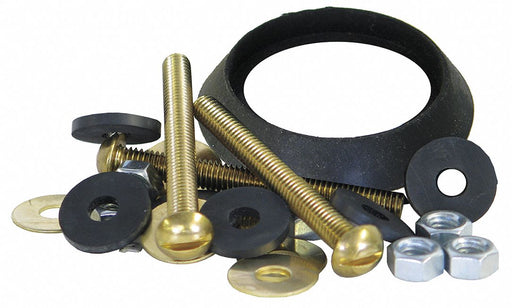 Tank to Bowl Kit Brass Rubber