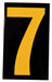 NumberLabel 1-7/8inH 1-3/8inW PK25