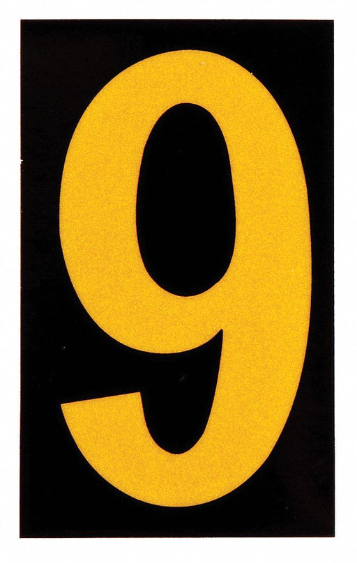 Reflective Numbers And Letters 9 PK25