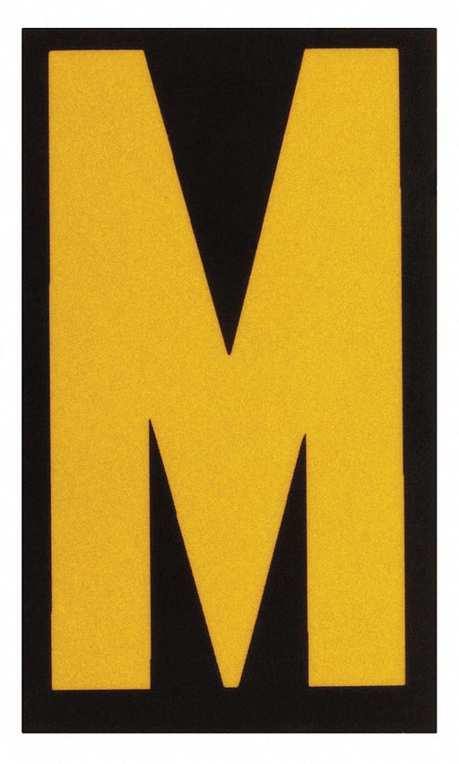 Reflective Numbers And Letters M PK25