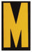 LetterLabel 1-7/8inH 1-3/8inW PK25