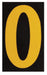 Reflective Numbers And Letters O PK25