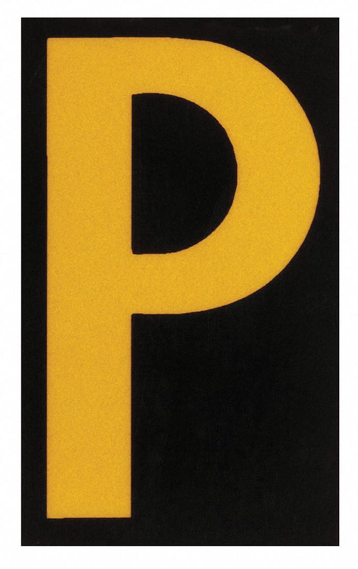 Reflective Numbers And Letters P PK25