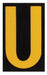 Reflective Numbers And Letters U PK25