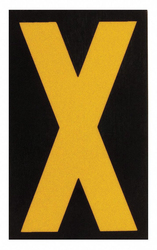 Reflective Numbers And Letters X PK25