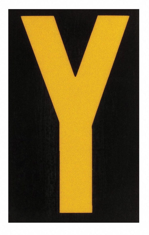 Reflective Numbers And Letters Y PK25
