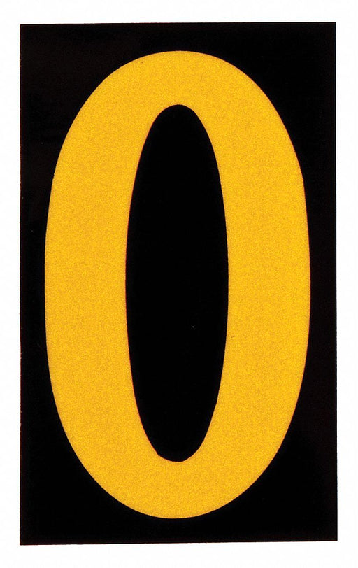 Reflective Numbers And Letters 0 PK25
