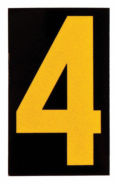 Reflective Numbers And Letters 4 PK25