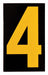 Reflective Numbers And Letters 4 PK25