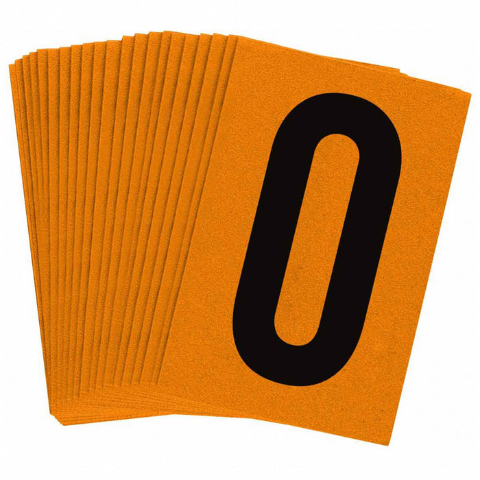NumberLabel 1-1/2inH 1inW PK25