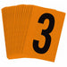 NumberLabel 1-1/2inH 1inW PK25