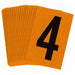 NumberLabel 1-1/2inH 1inW PK25