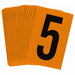NumberLabel 1-1/2inH 1inW PK25
