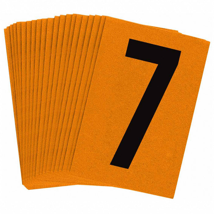 NumberLabel 1-1/2inH 1inW PK25