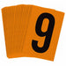 NumberLabel 1-1/2inH 1inW PK25